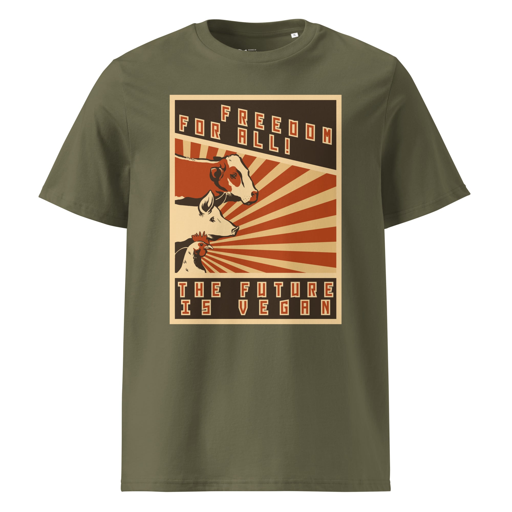 'The Future is Vegan' T-shirt - Veg Nation