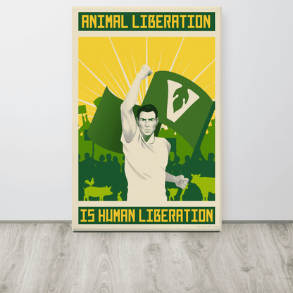 'Animal Liberation' Canvas