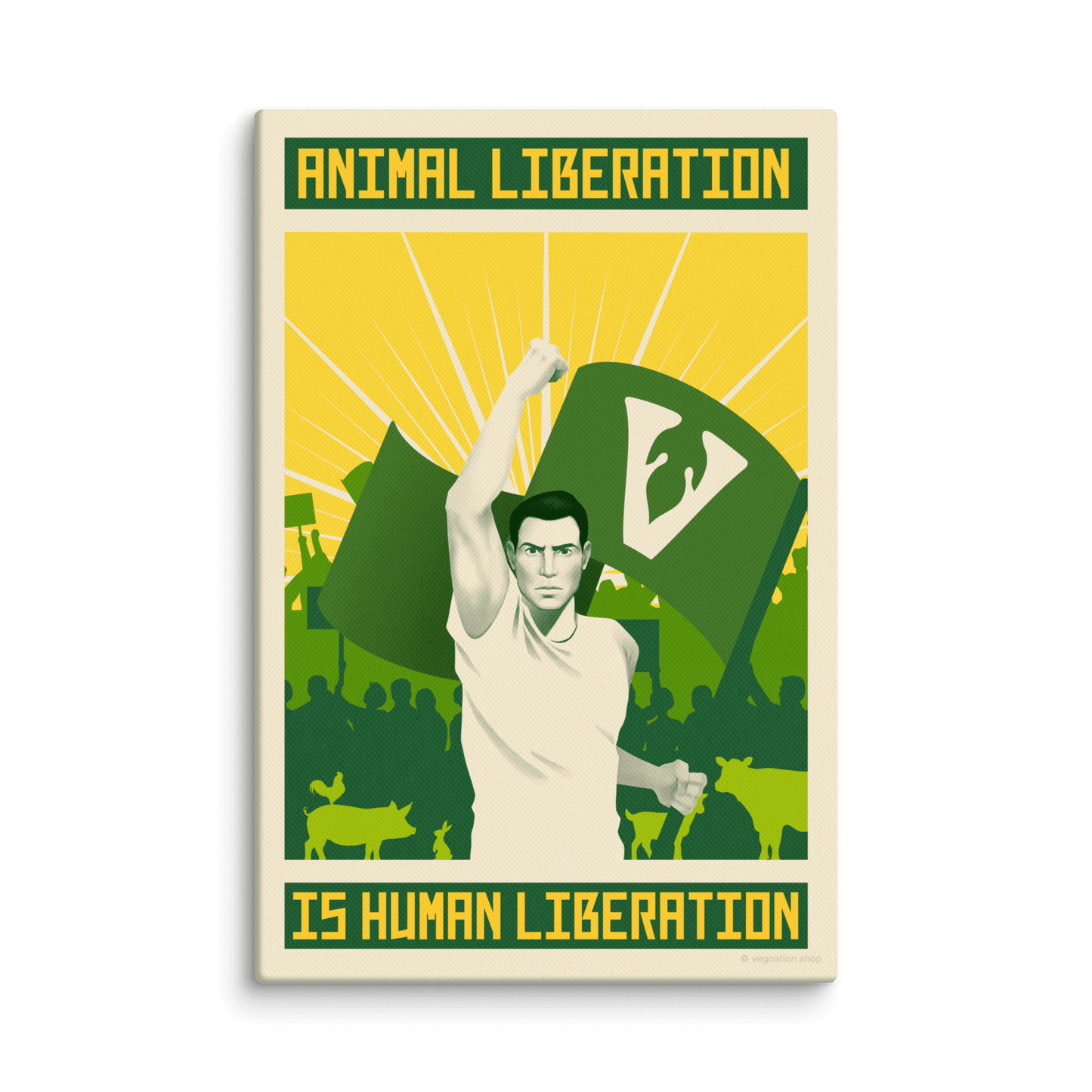 'Animal Liberation' Canvas
