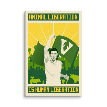 'Animal Liberation' Canvas