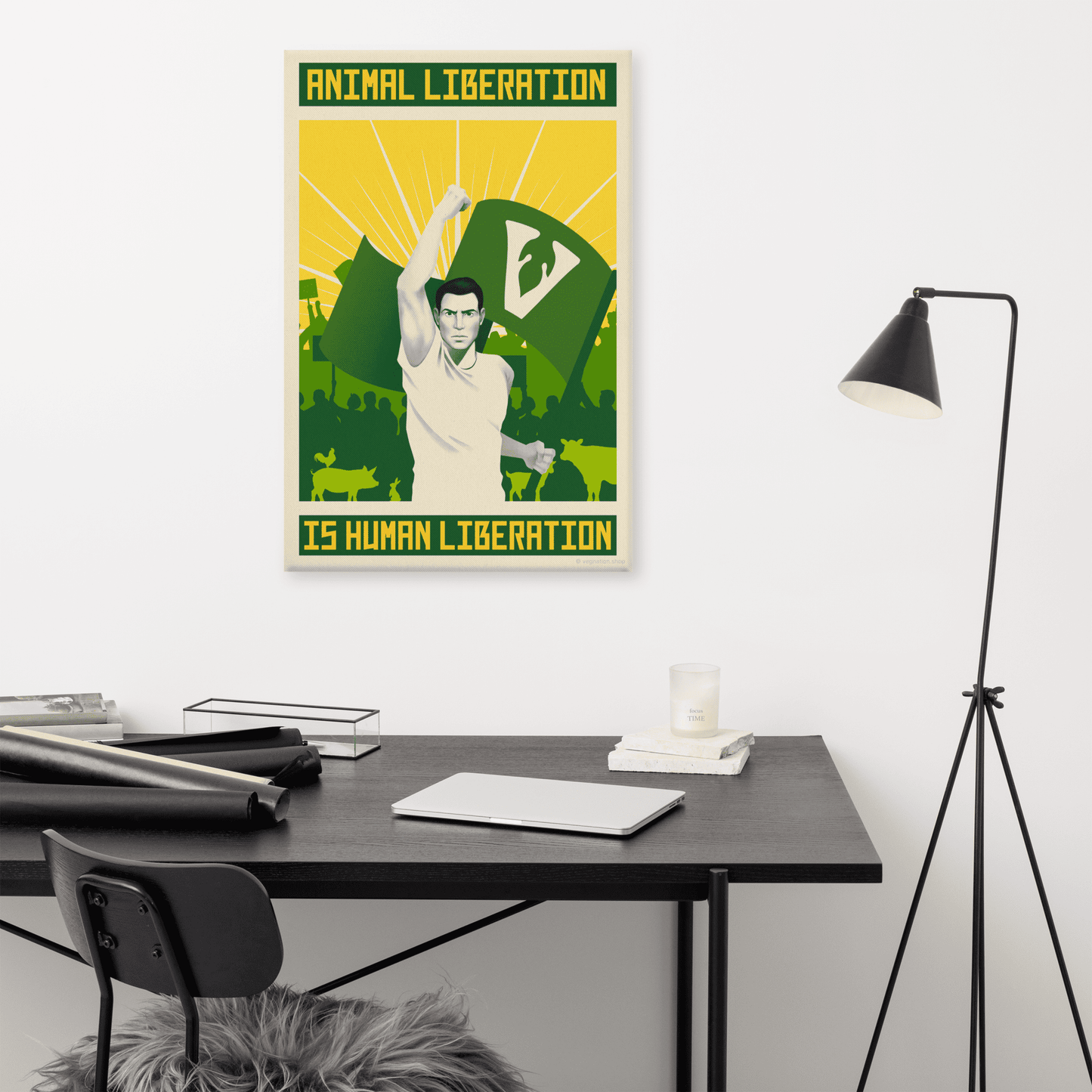 'Animal Liberation' Canvas