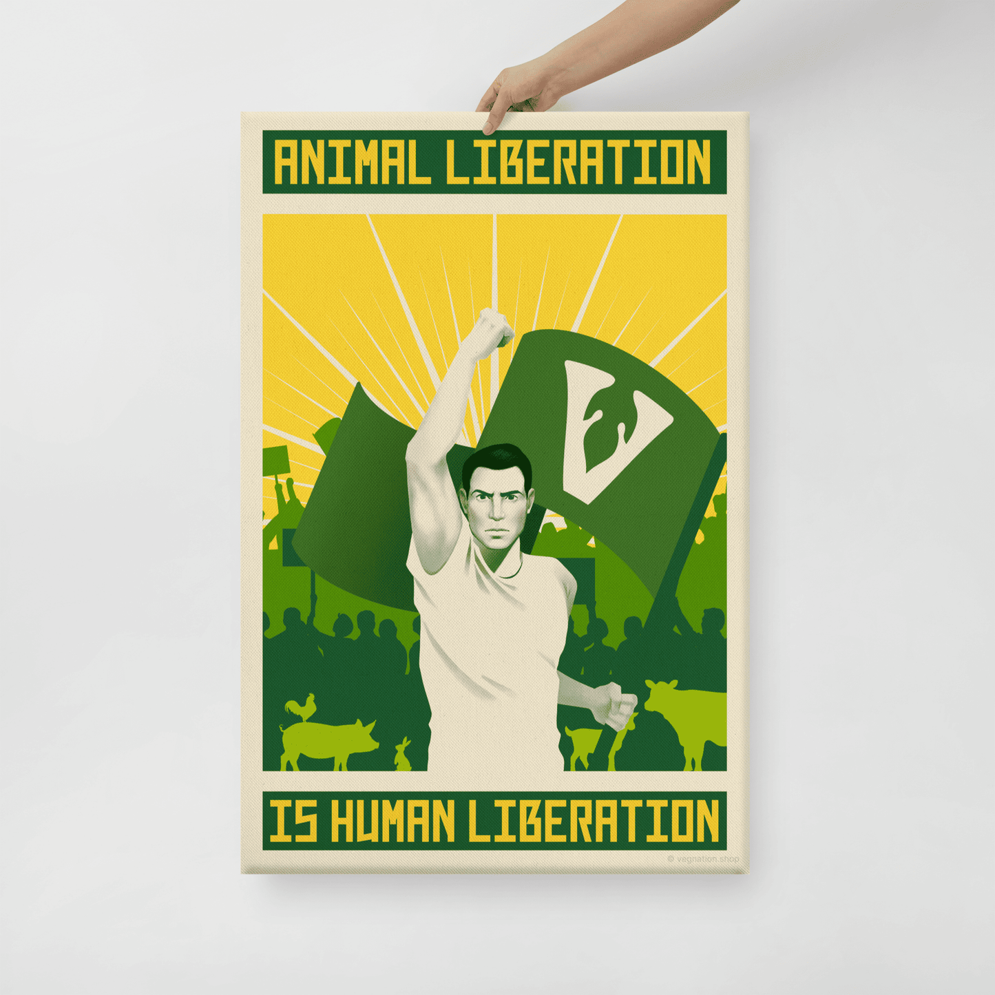 'Animal Liberation' Canvas