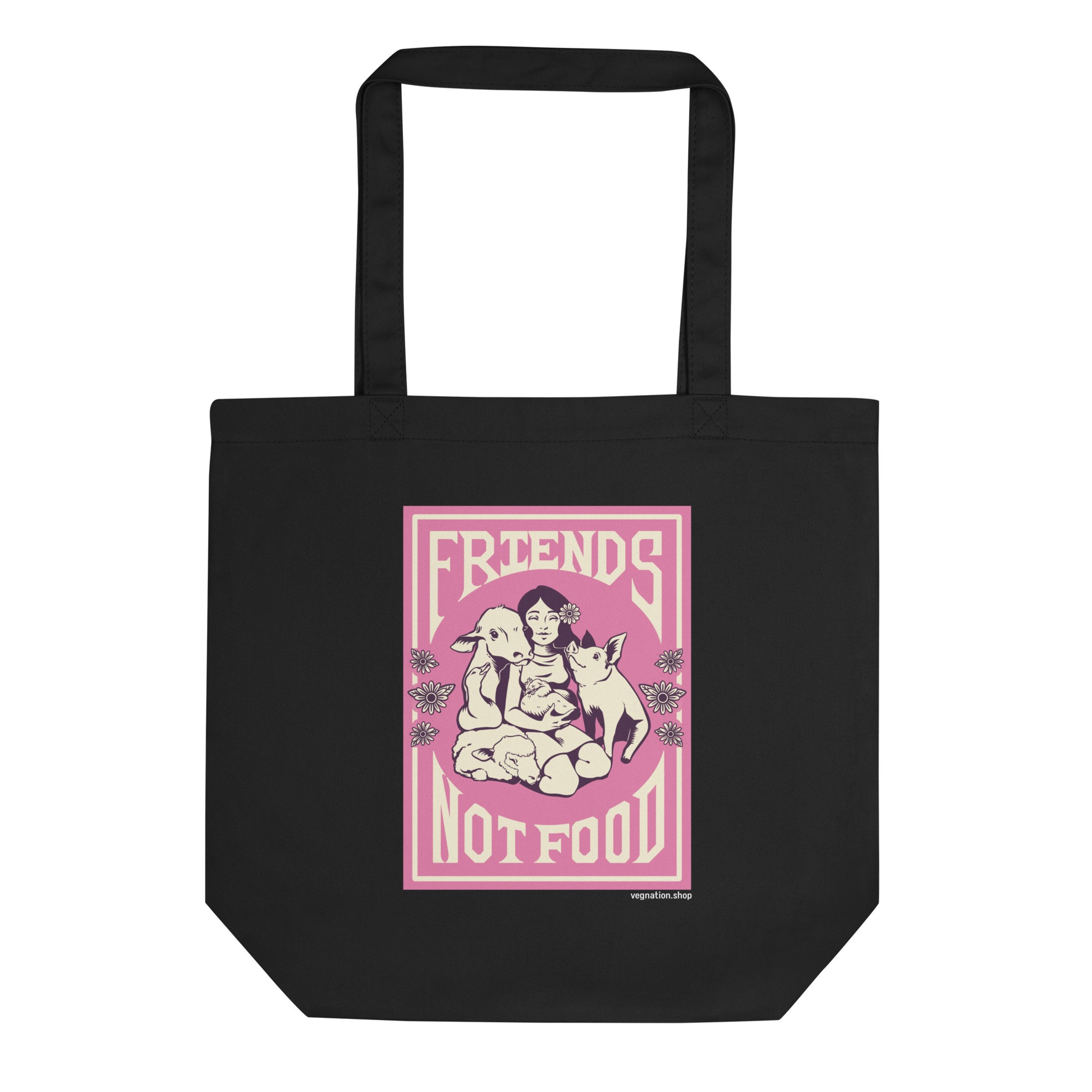 'Friends not Food' Tote Bag - Veg Nation