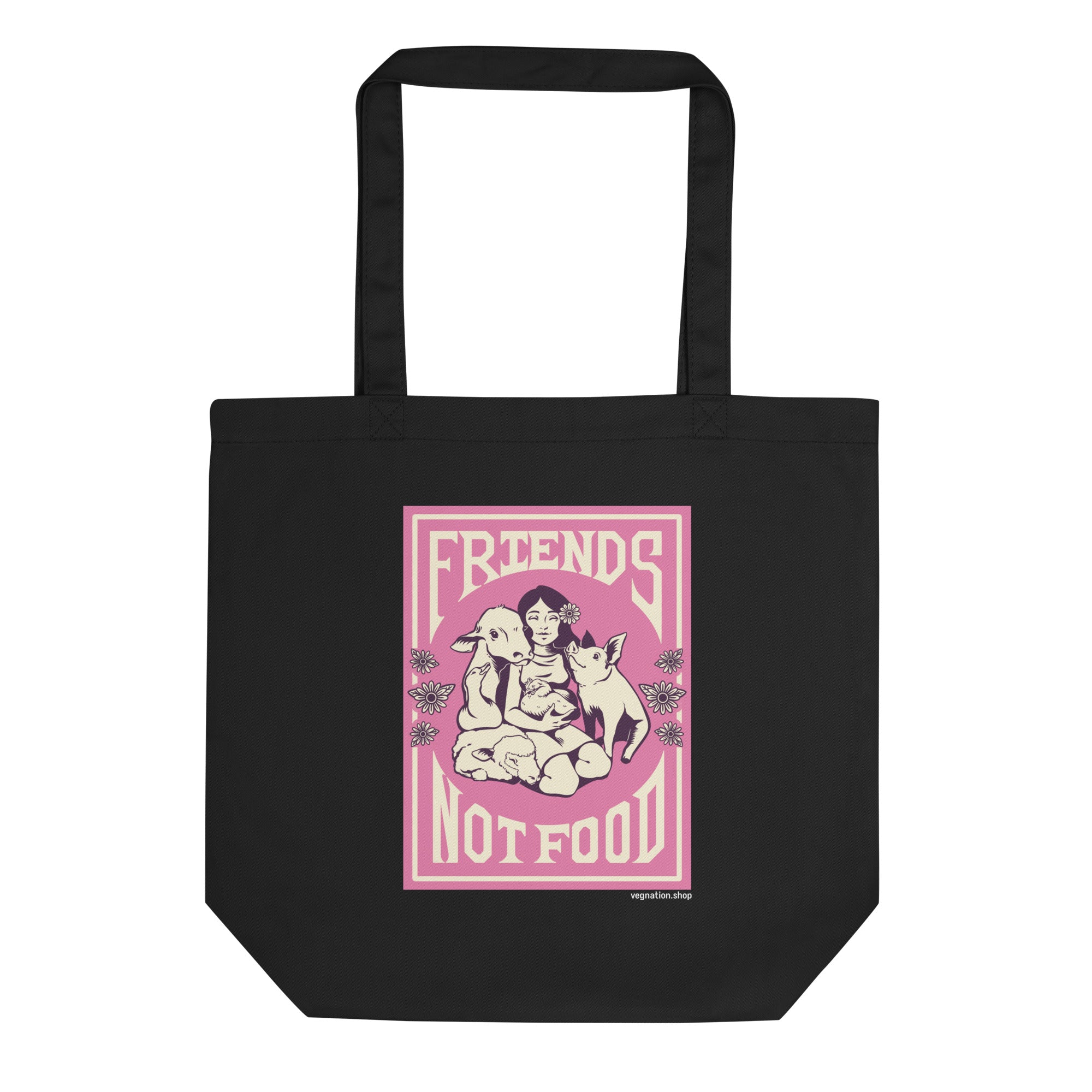 'Friends not Food' Tote Bag - Veg Nation