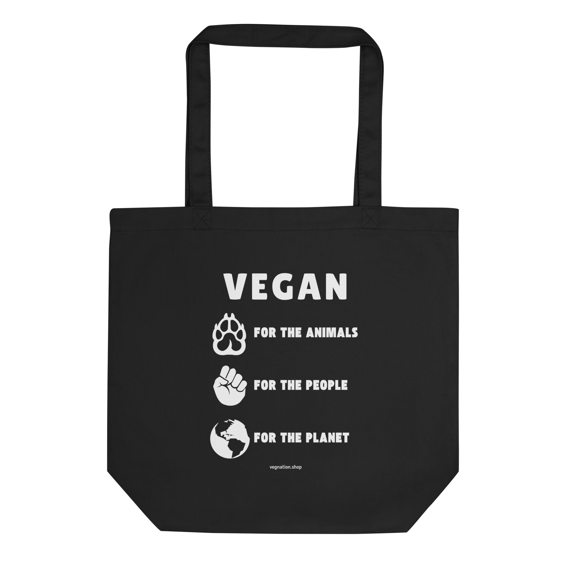 'For the Animals, People, Planet' Tote Bag - Veg Nation