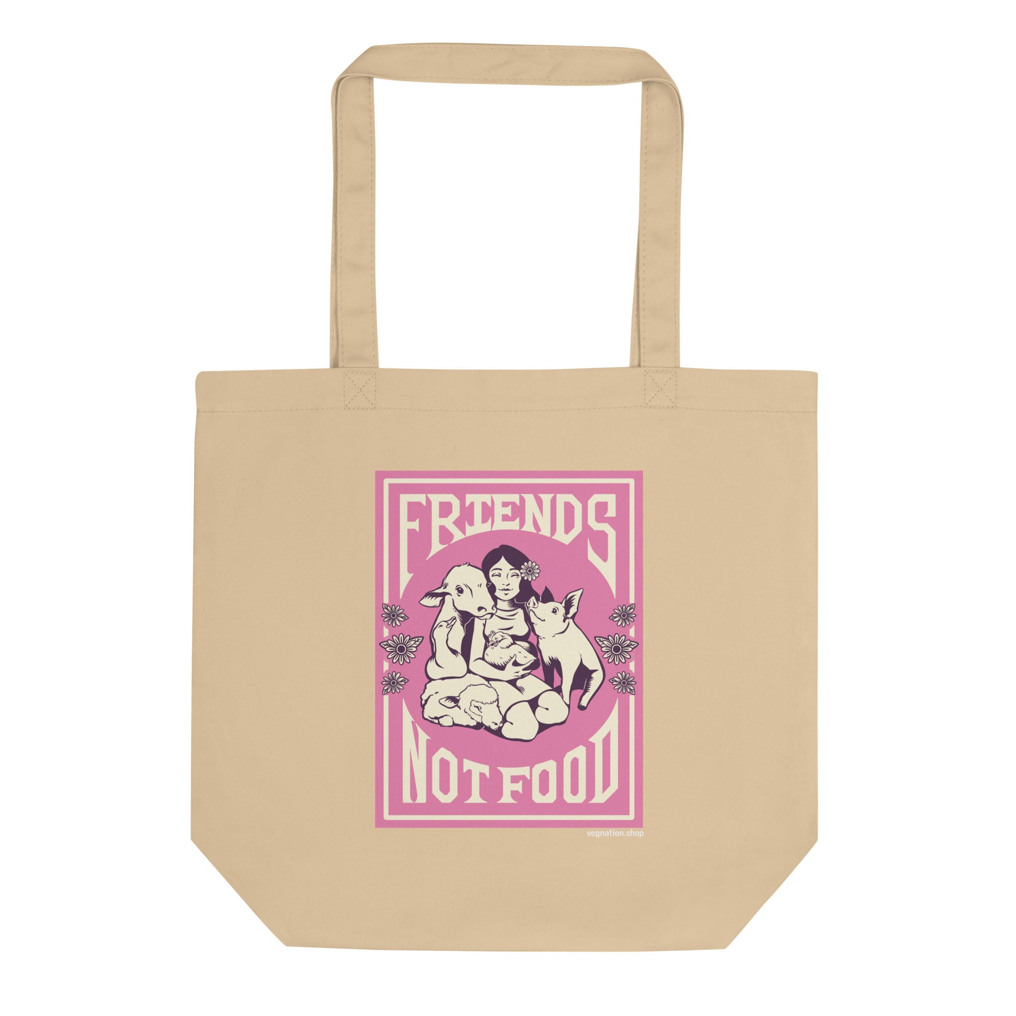 'Friends not Food' Tote Bag - Veg Nation