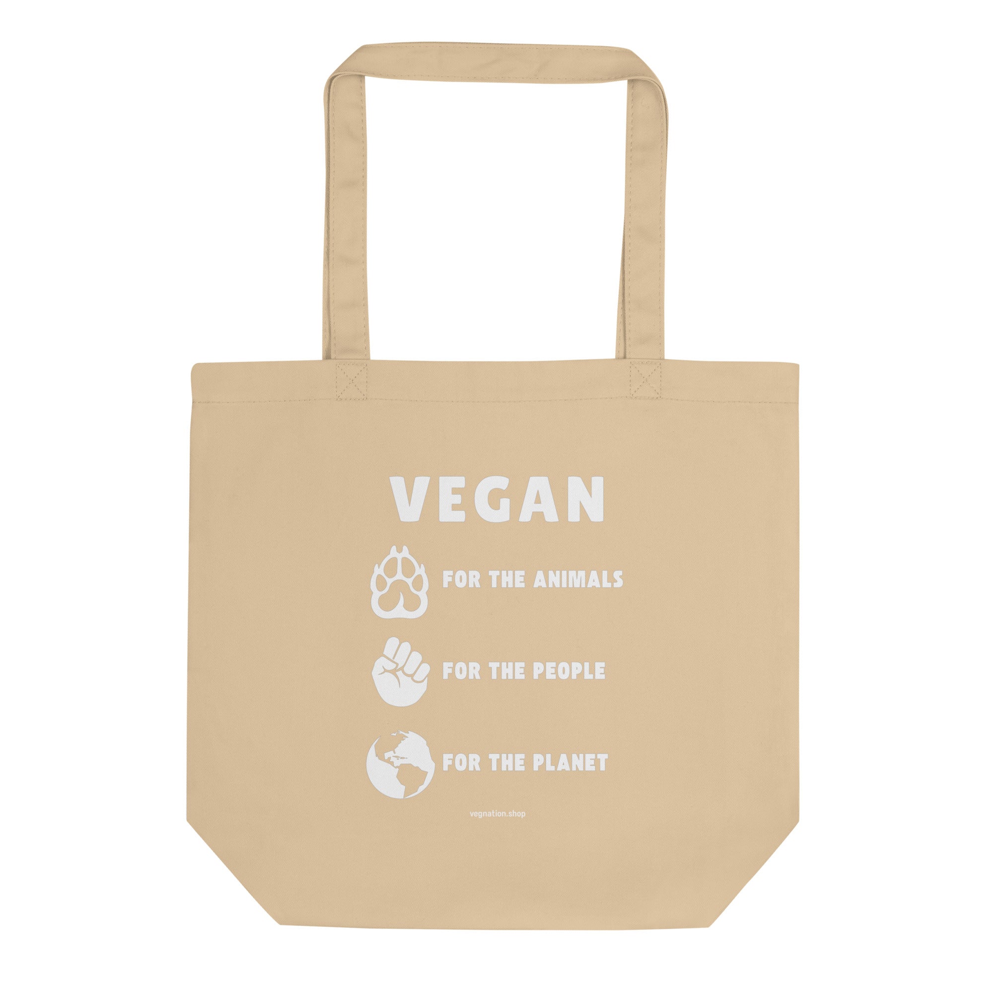 'For the Animals, People, Planet' Tote Bag - Veg Nation