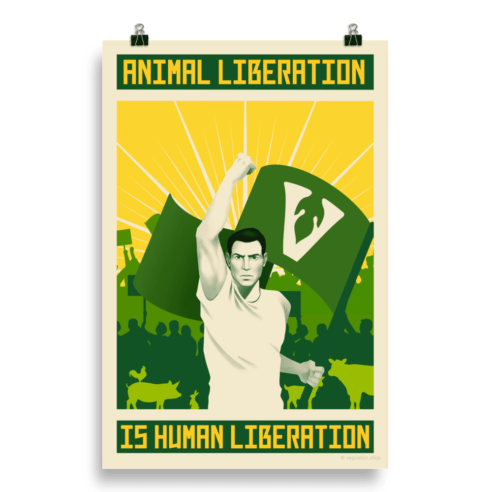 'Animal Liberation' Poster