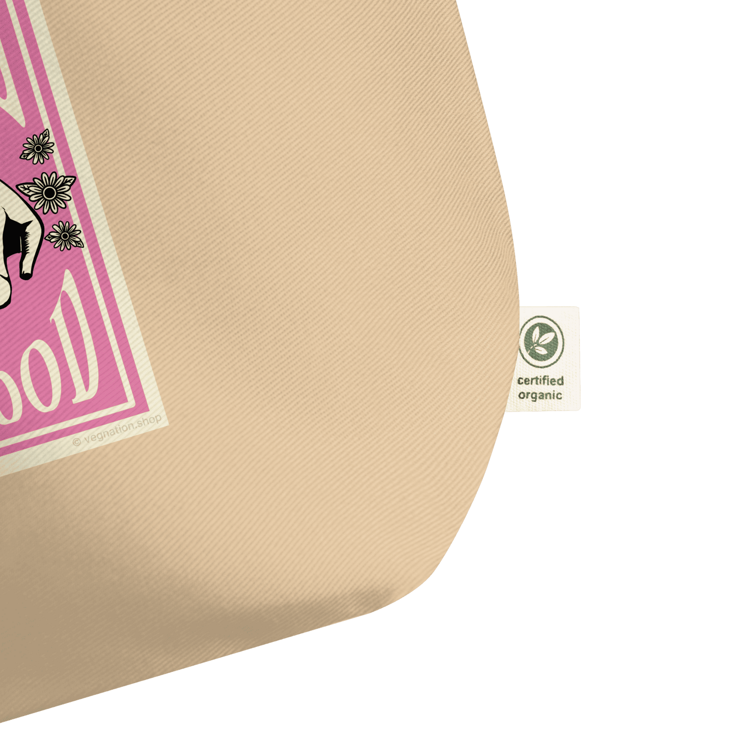 'Friends not Food' Large Tote Bag